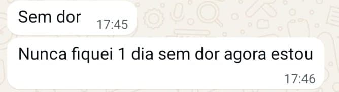 Mensagem de Lucilene no WhatsApp