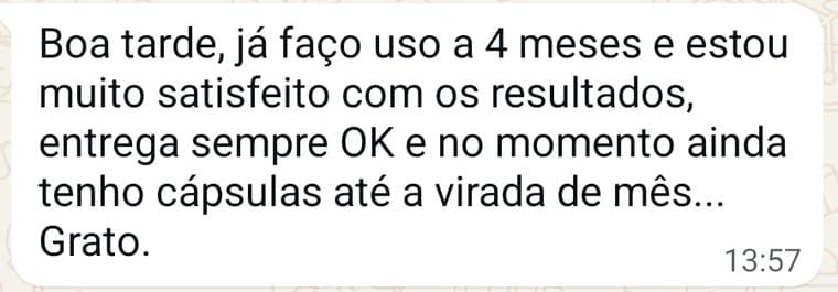 Mensagem de Nilton no WhatsApp