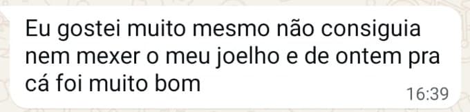 Mensagem de Simone no WhatsApp